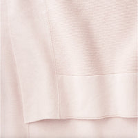 Pale Pink Knit Blanket