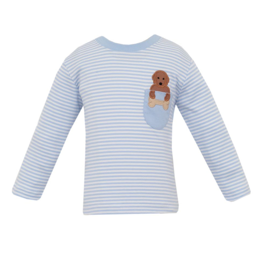 Light Blue Stripe Lab T-Shirt