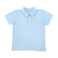 Puppy Light Blue Polo