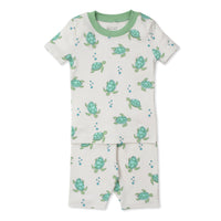 Playful Turtles Short Pajamas