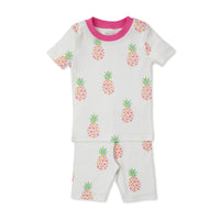 Fancy Pineapples Short Pajamas