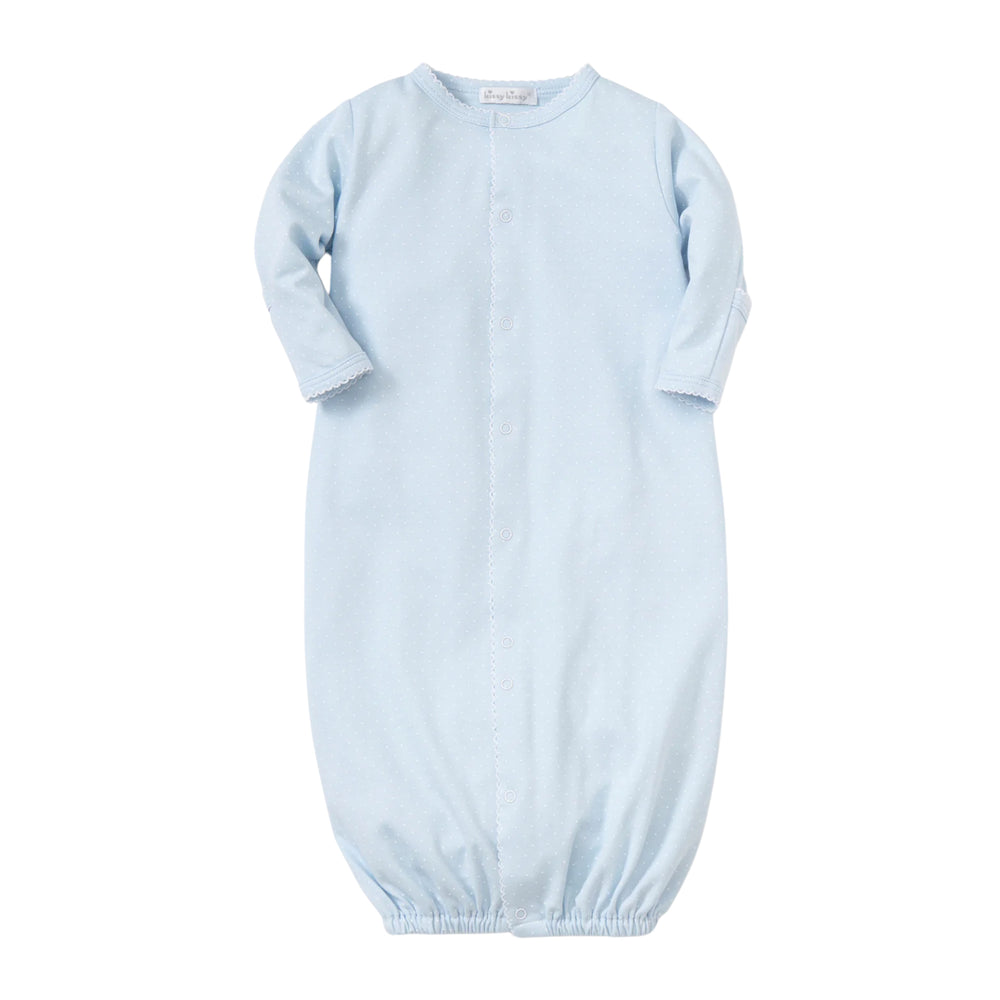 Light Blue with White Dots Converter Gown