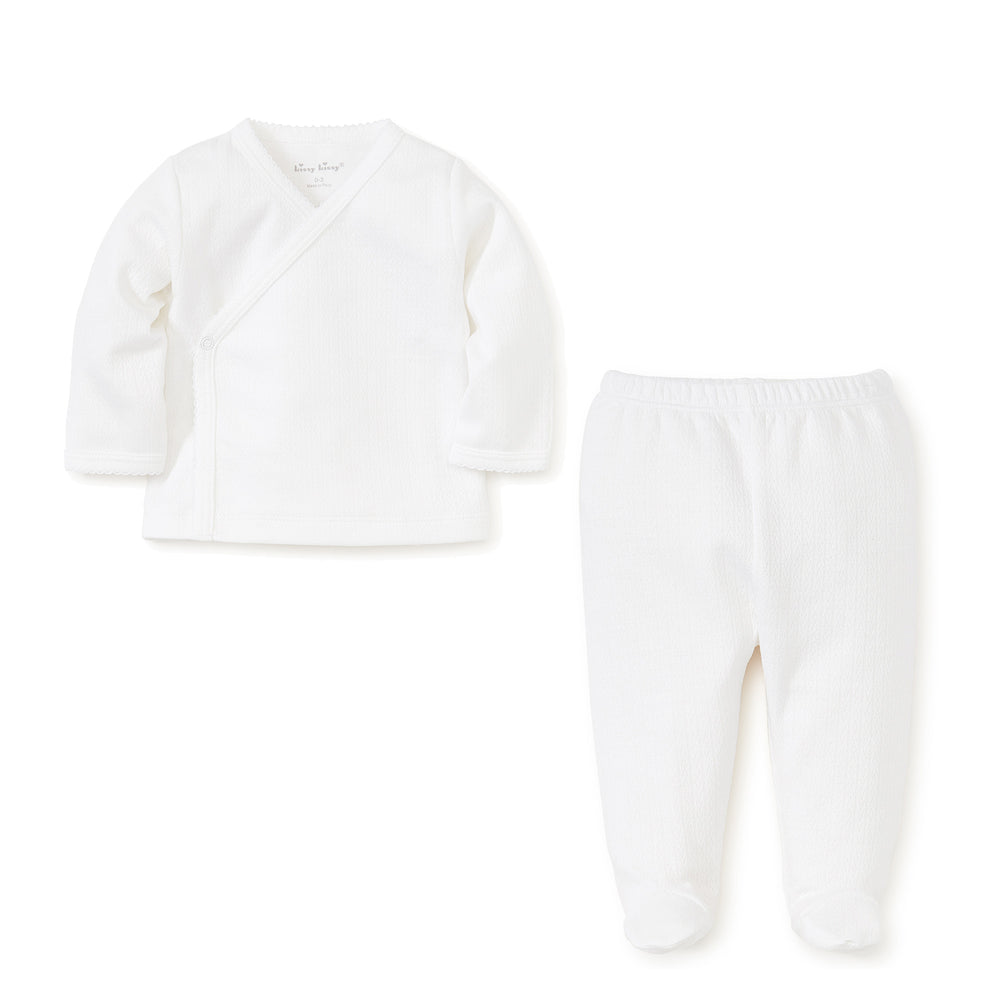 Pointelle Set in White
