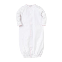 White with Pink Dots Converter Gown