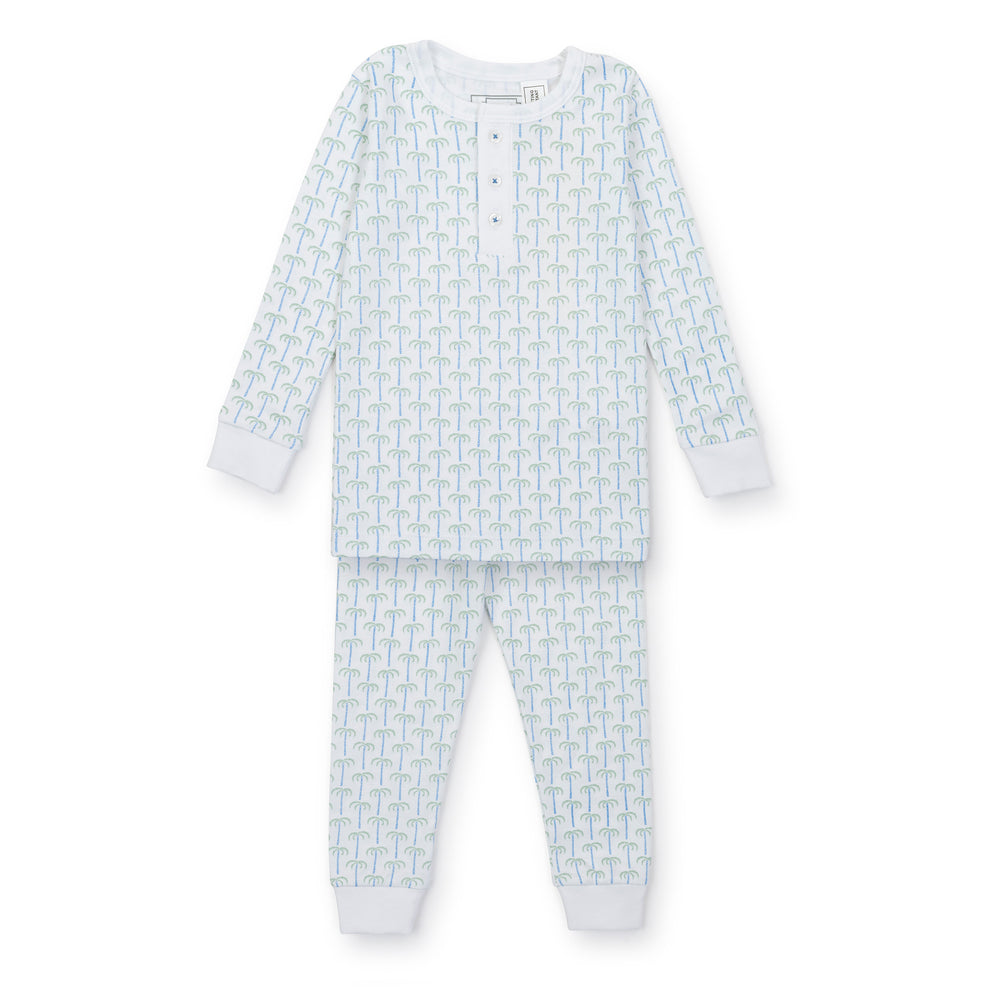 Jack Pacific Palms Blue Pajamas