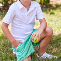 Court Short Green Twill