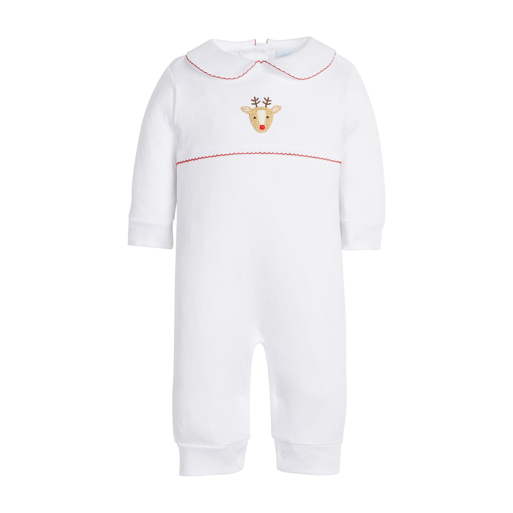 Reindeer Crochet Playsuit