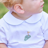 Golf Crochet Peter Pan Shirt