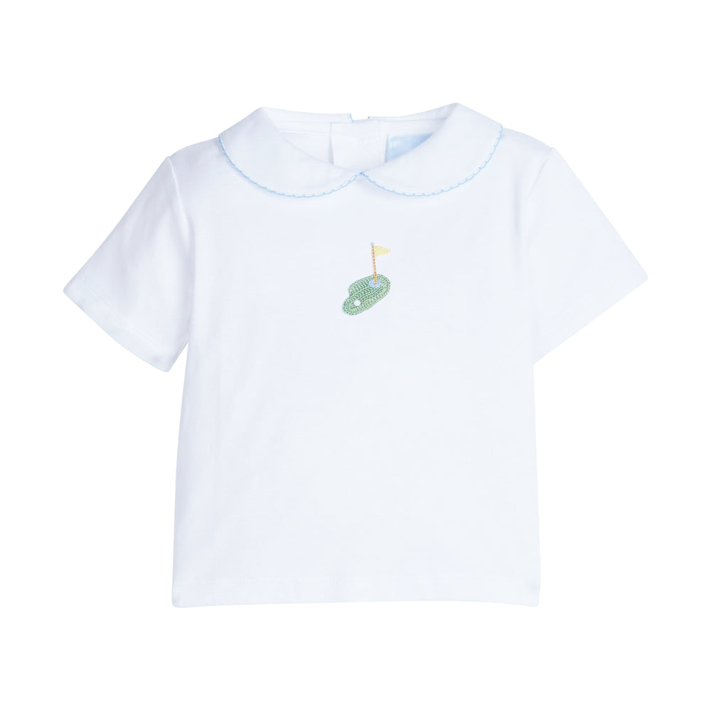 Golf Crochet Peter Pan Shirt