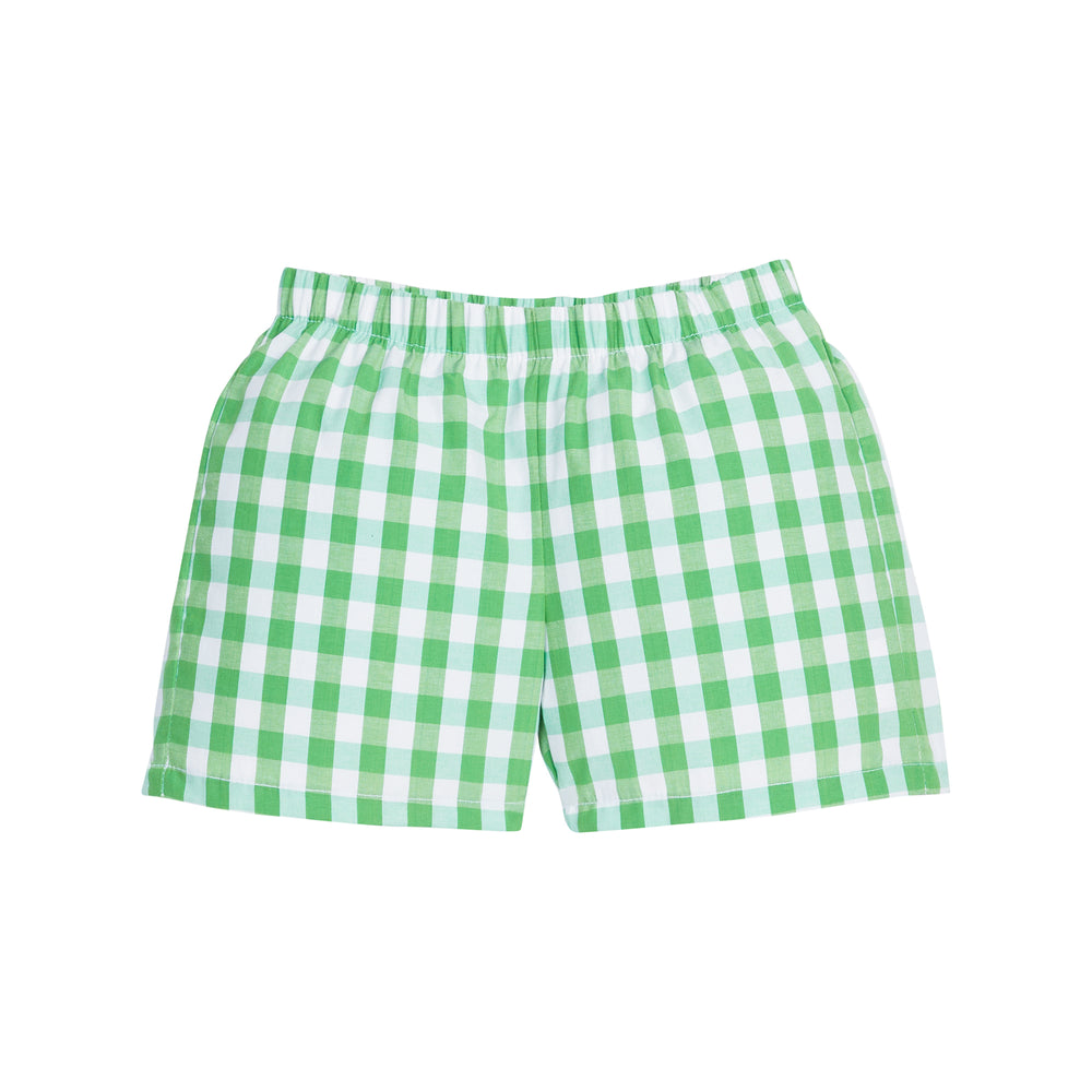 Green Hills Check Basic Short
