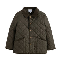 Classic Olive Quilted Jacket