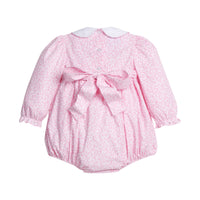 Smocked Pink Vinings Natalie Bubble