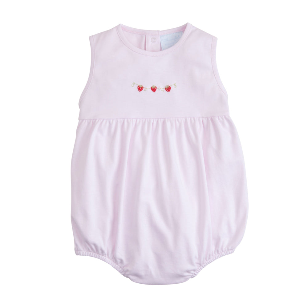 Strawberry Embroidered Bubble