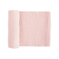 Light Pink Cotton Muslin Swaddle