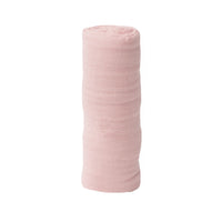 Light Pink Cotton Muslin Swaddle