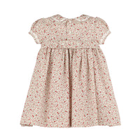 Berry Garland Smock Dress