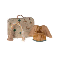 Little Sister Mouse Fairy Clothes in Suitcase