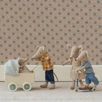 Mint Pram with Baby Mouse