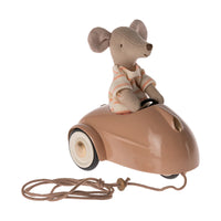 Mouse Car in Dark Powder
