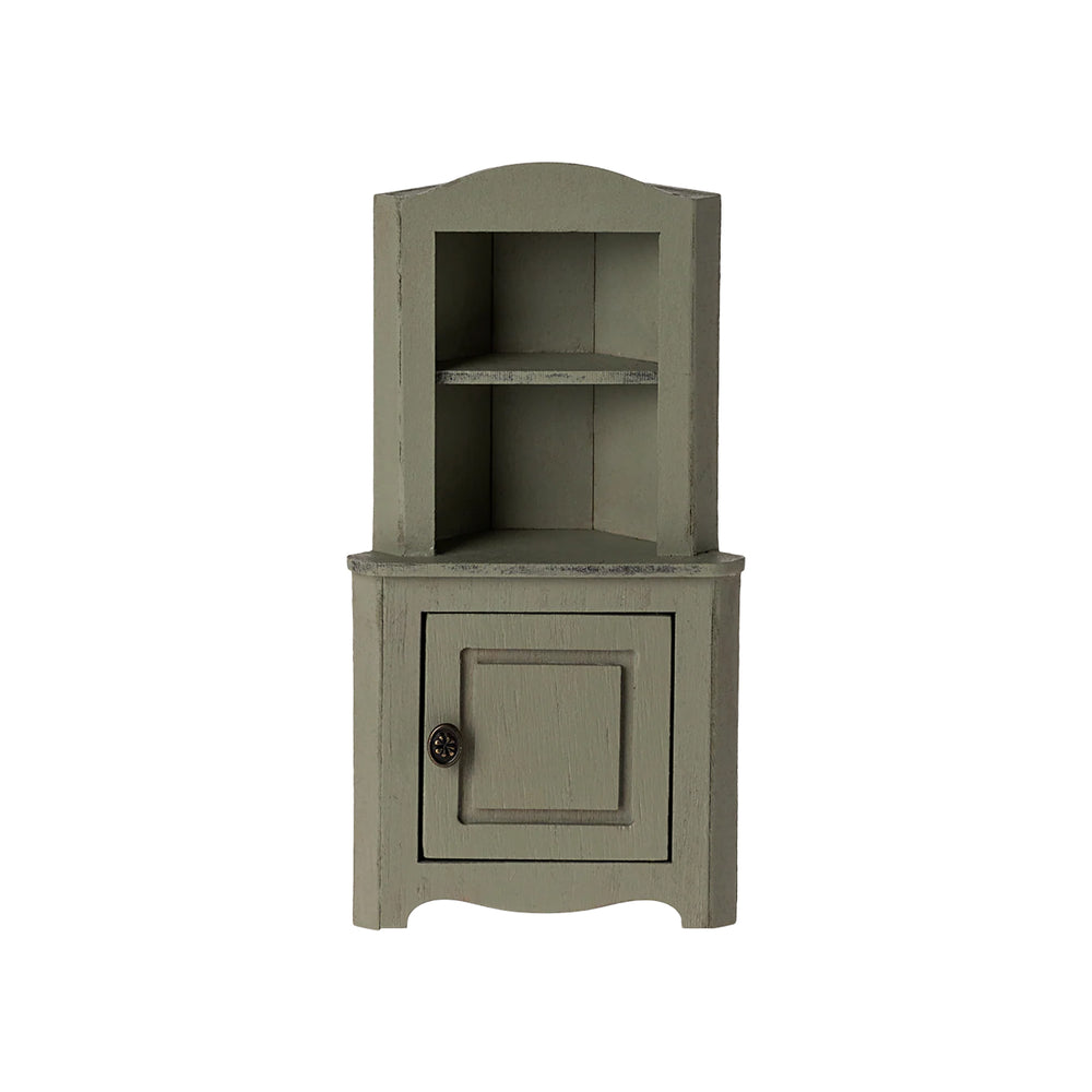 Corner Cabinet Light Green