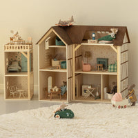 Mouse Hole Farmhouse Wallpaper