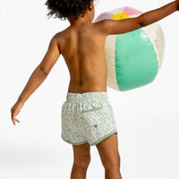 Boys Sea Marsh Floral Boardie