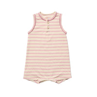 Lachlan Petal Stripe Romper