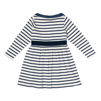 Marie Clare Navy Stripe Dress