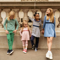 Marie Clare Navy Stripe Dress