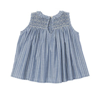 Nora Chambray Baby Dress