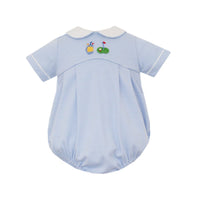 Blue Stripe Golf Crochet Bubble