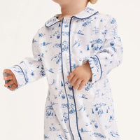 Chalet Toile Twill Cambridge Romper