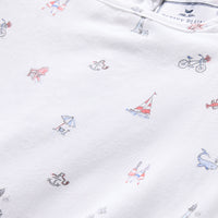 Twill Amelie Nightgown in Coastal Charms