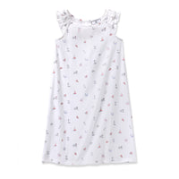 Twill Amelie Nightgown in Coastal Charms
