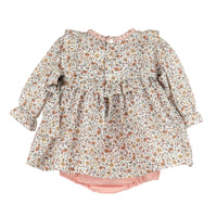 Farmhouse Floral Print Dress