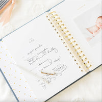 Flax Linen Baby Book