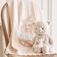 Tea Party Knit Blanket