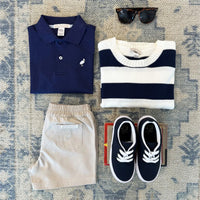 Prim and Proper Polo Navy