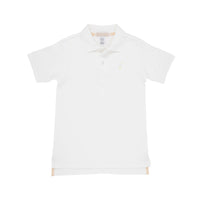 Prim and Proper Polo White