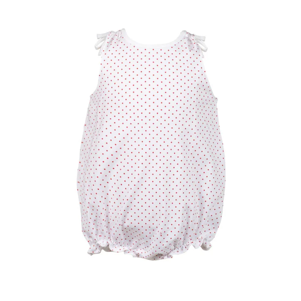 Red Dottie Girl Bubble