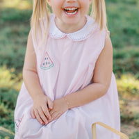 Watermelon Embroidered Dress