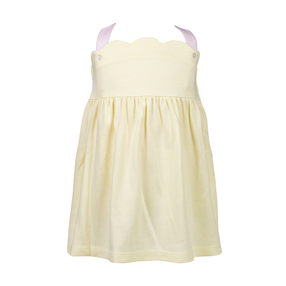 Light Yellow Stripe Sundress