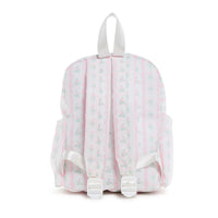 Pink Ribbon Floral Mini Backpack