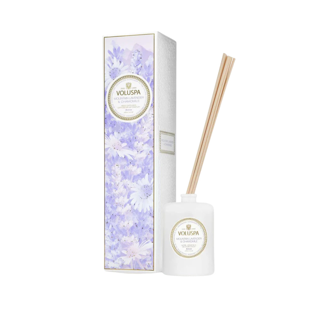 Mountain Lavender & Chamomile Reed Diffuser Set