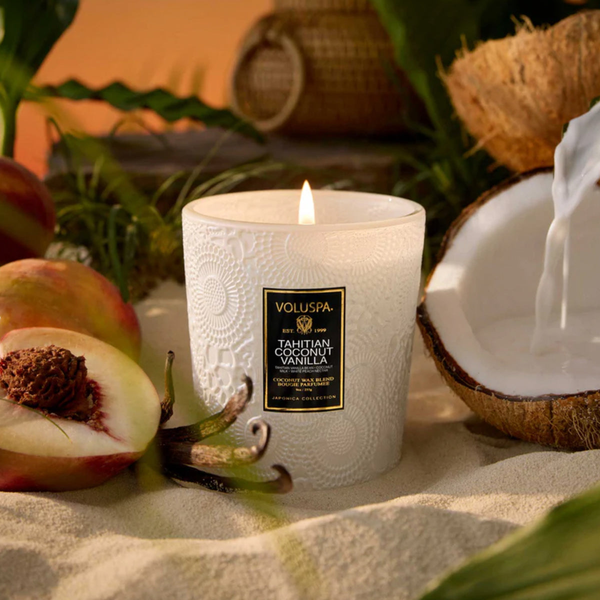Voluspa Tahitian Coconut Vanilla Candle