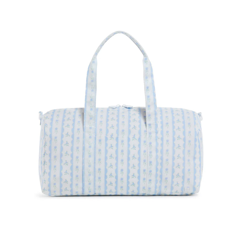Weekender Ribbon Floral Blue Duffle bag