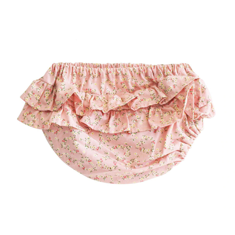Ruffle Diaper Cover Posy Heart