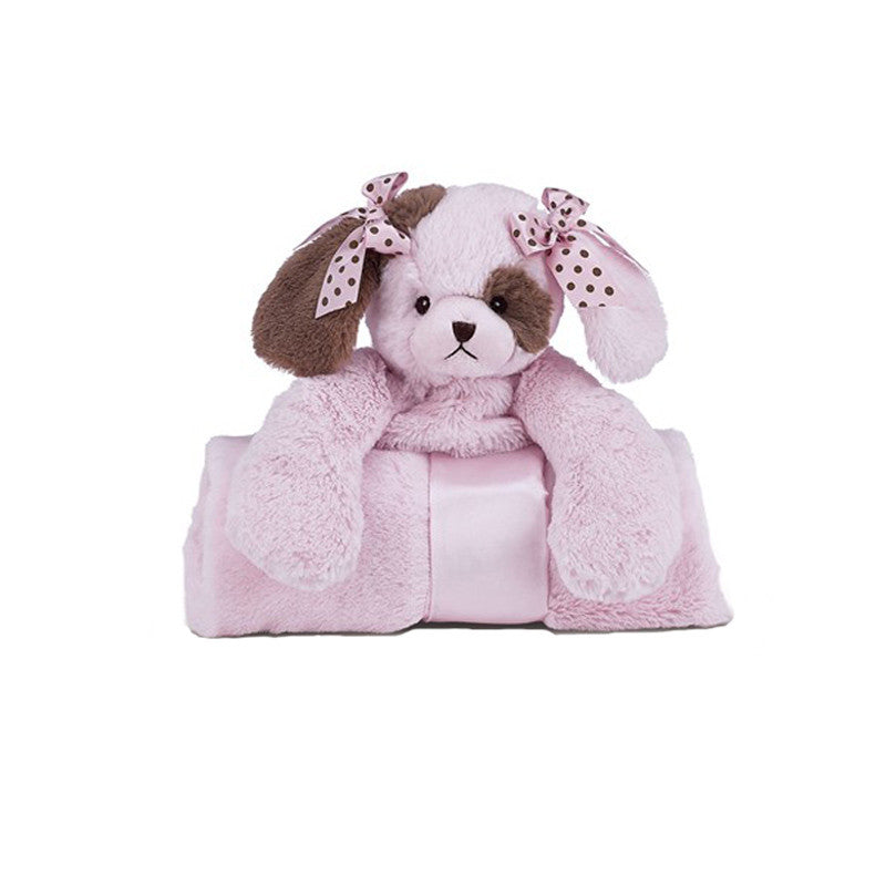 Pink Puppy Blanket