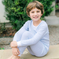 Grayson Blue Snowflake Pajamas