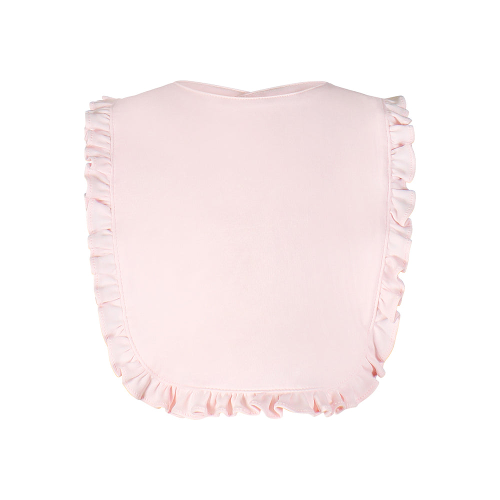 Ruffled Edge Pima Bibs
